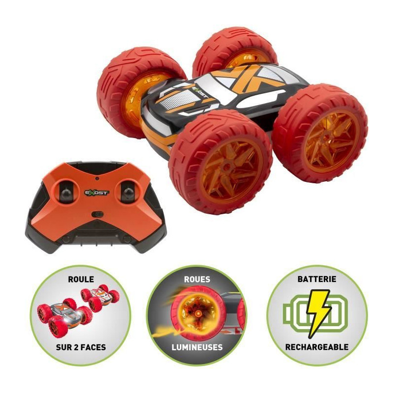 Remote Control Car - EXOST - 361 CROSS FLASH - 1:18 - Red