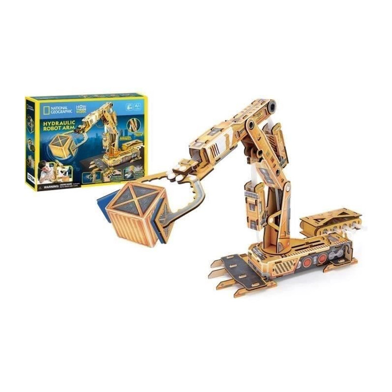NATIONAL GEOGRAPHIC 3D Model - EXPLORA - Construction Machinery Hydrau