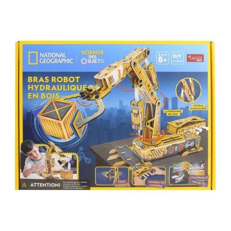 NATIONAL GEOGRAPHIC 3D Model - EXPLORA - Construction Machinery Hydrau