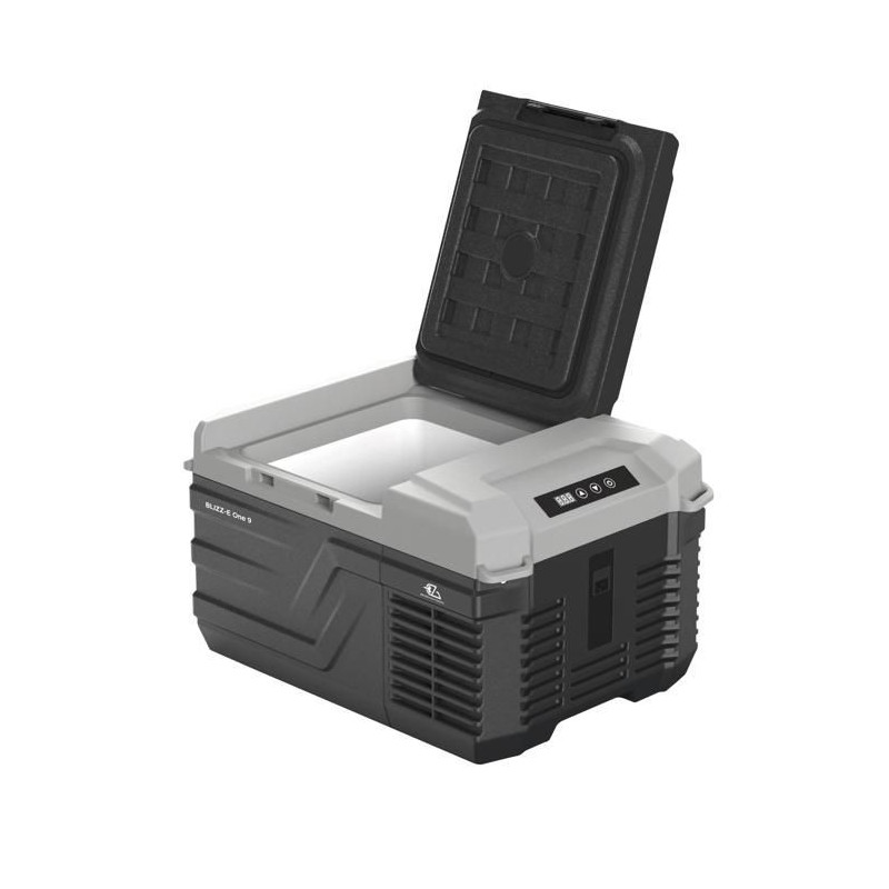 Compression cooler - EZA - Blizz-E One - 9 liters - Black / Gray - -20