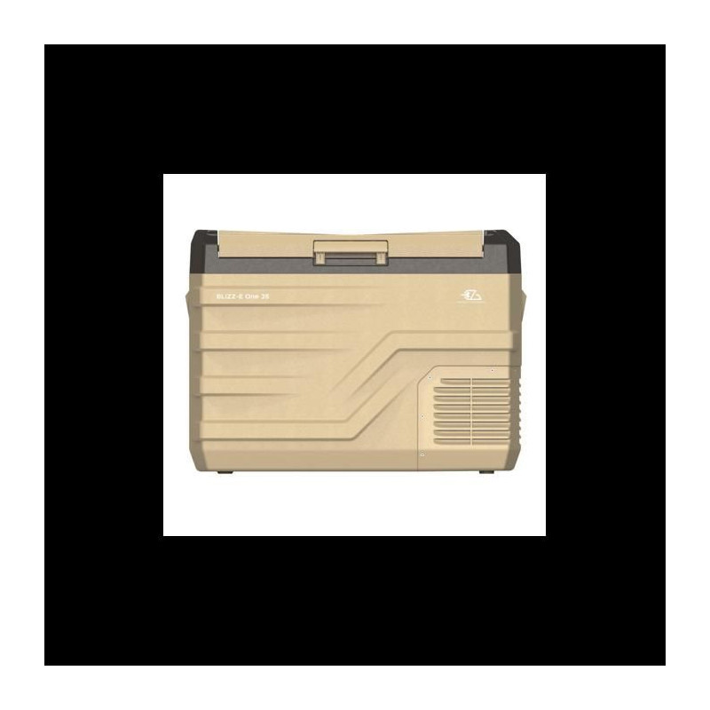 Compression cooler - BLIZZ-E - One - 27 liters - Beige / Black - -20°