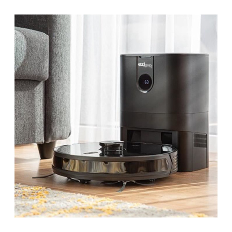 Connected Robot Vacuum Cleaner with suction base EZICLEAN I-Bot Z7 Sma