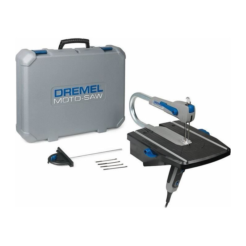 Scie A Chantourner Dremel MS20 (Moto-Saw, delivered with 5 blades and