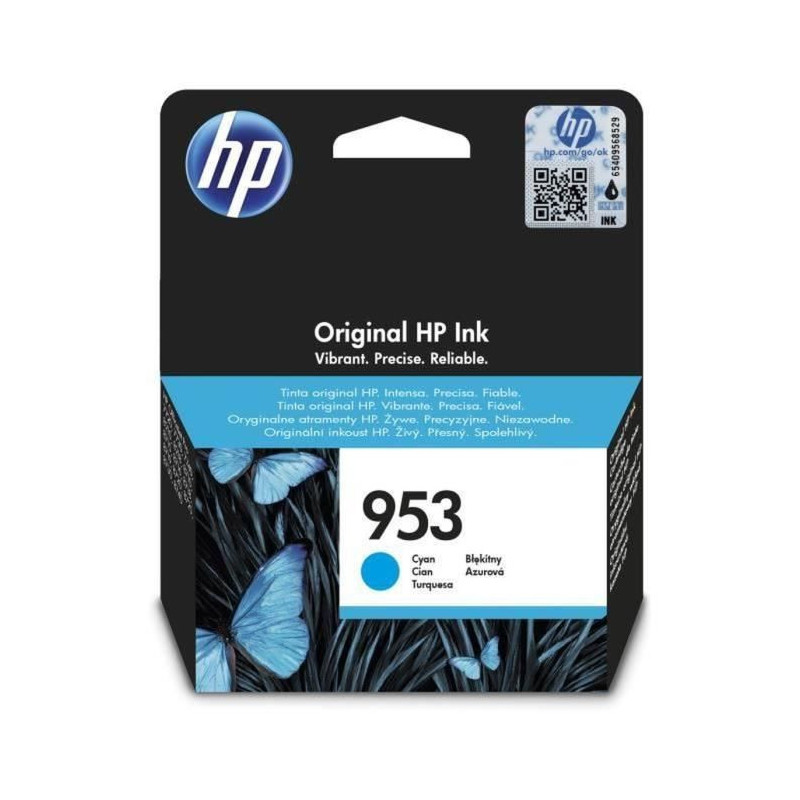 HP 953 Genuine Cyan Ink Cartridge for HP OfficeJet Pro 8710/8715/8720