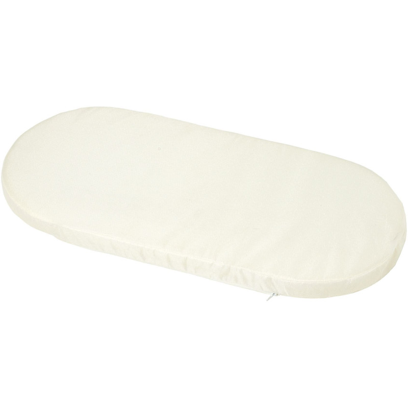 Pram mattress - 72 x 32 cm - Removable cover - Antibacterial - Anti-mo