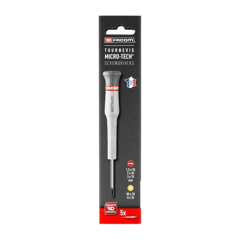 FACOM SET OF 5 PRECISION SCREWDRIVERS