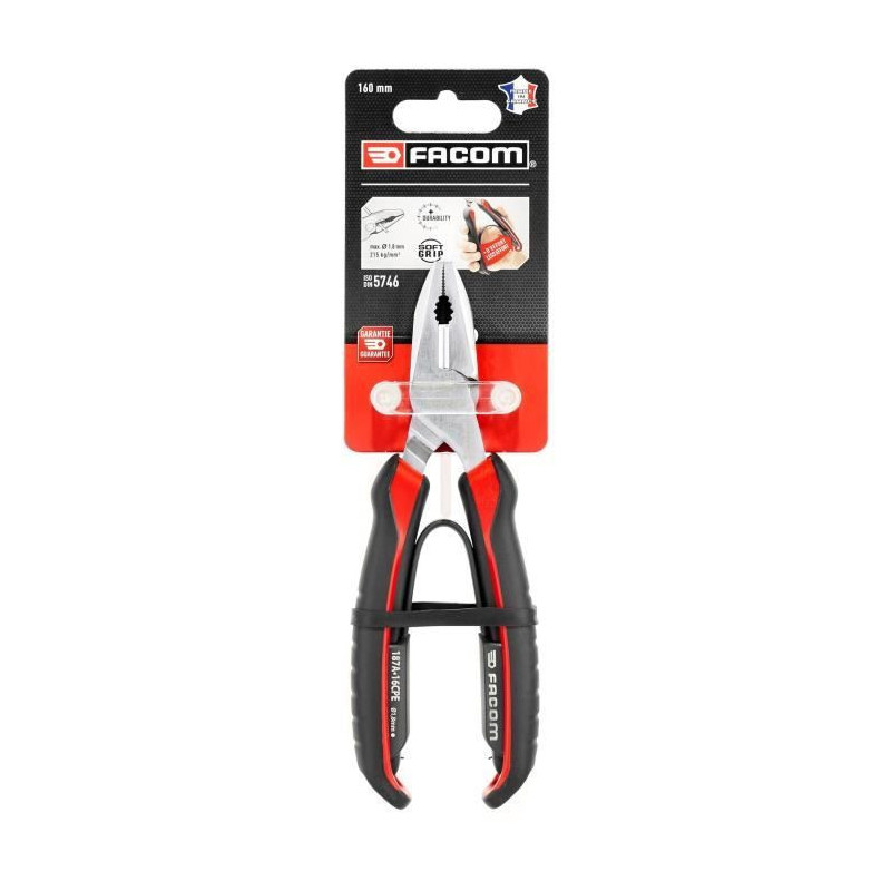 Universal pliers 165 mm - Facom - 187a.16cpepb