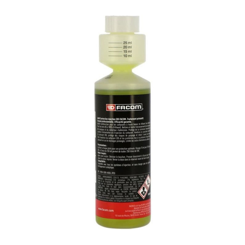 Multifunction additive E85 Injector protection - Facom - 250ml