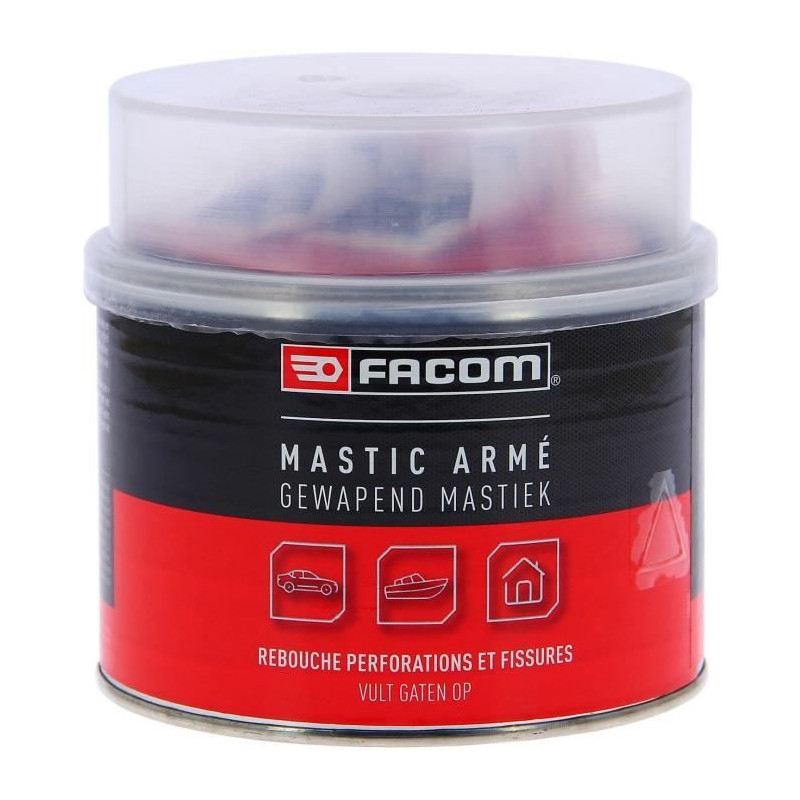 Facom Mastic Armed - Chased in glass fibers - 600 g