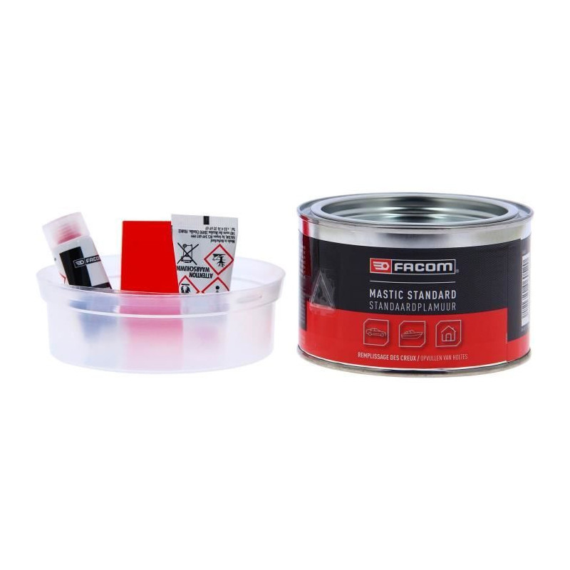 Facom Mastic Polyester Standard - Filling Leveling - 500 g