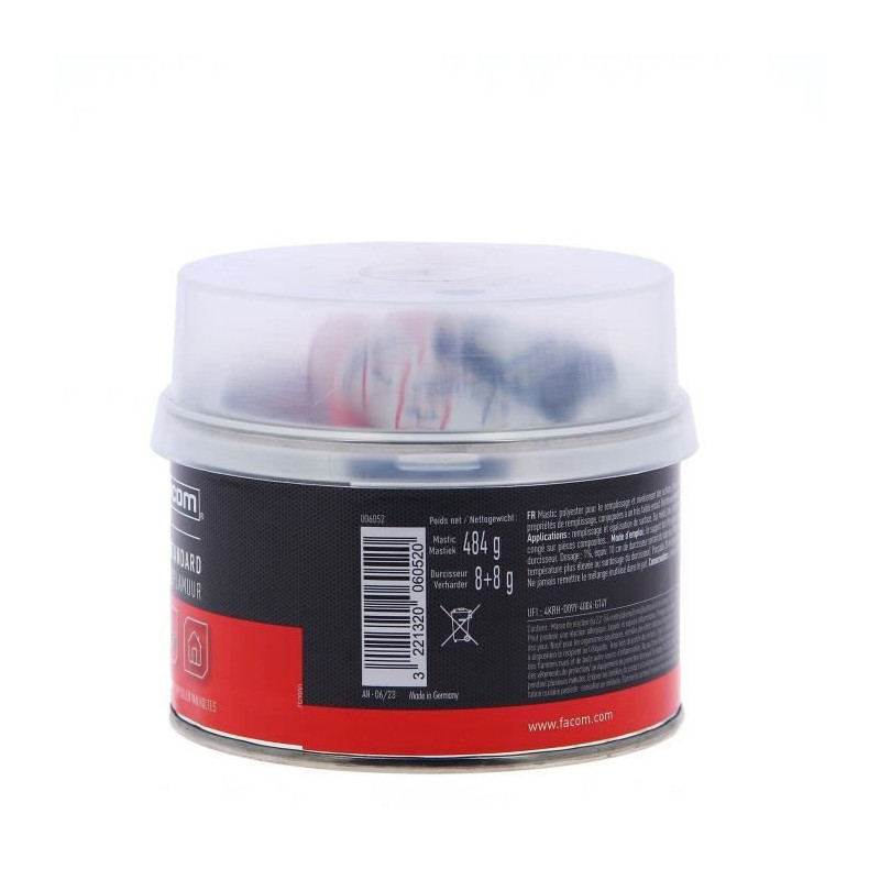 Facom Mastic Polyester Standard - Filling Leveling - 500 g