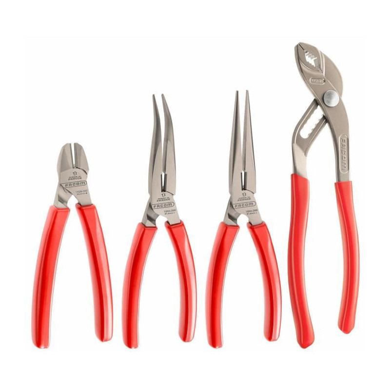 Set of 4 pliers - FACOM - GJP.A4PB - Serie G