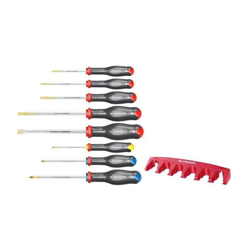 Box of 8 protwist screwdriver screws slit/prozidriv/phillips facom - a