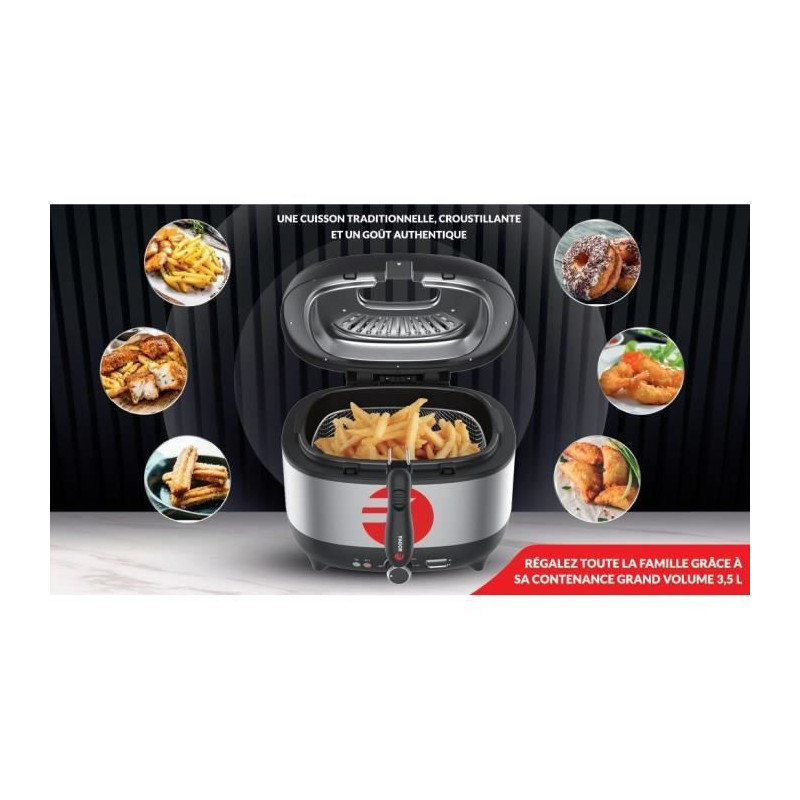 Electric Fryer - FAGOR - FG2310 - 3.5L -1800 W - Anti-odor filter - St