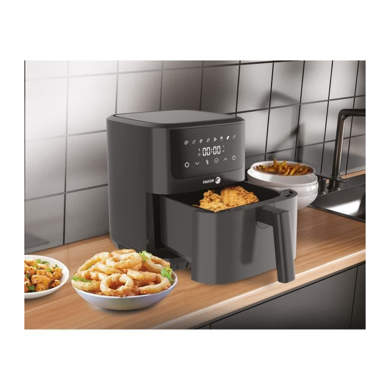 Oil-free fryer - FAGOR - Airfryer FGR65 - Capacity 6.5L - 8 cooking pr