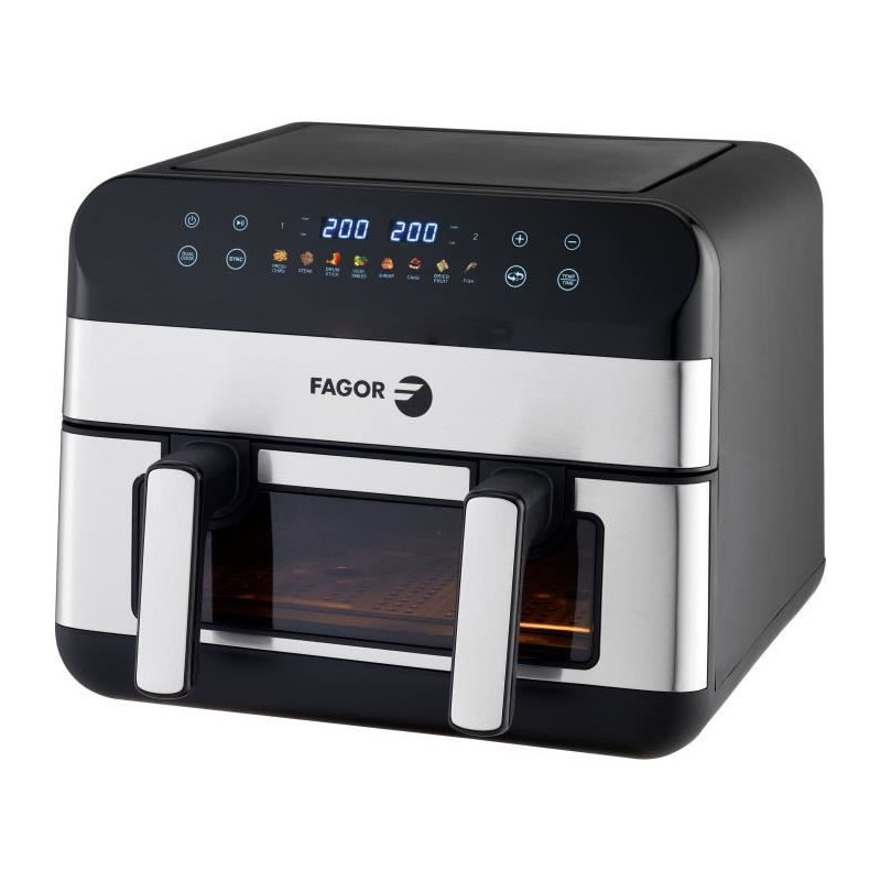 Oil-free fryer - FAGOR - Airfryer FGF10 - 10L - 2400 W - Touch screen