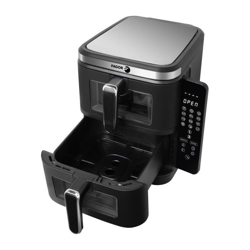 FAGOR oil-free fryer - Airfryer FGD11 - Capacity 11L - Double tanks 5.