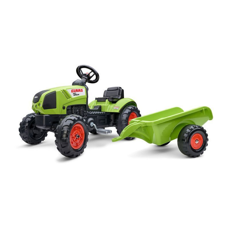 FALK Claas Arion 410 Pedal Tractor + Trailer