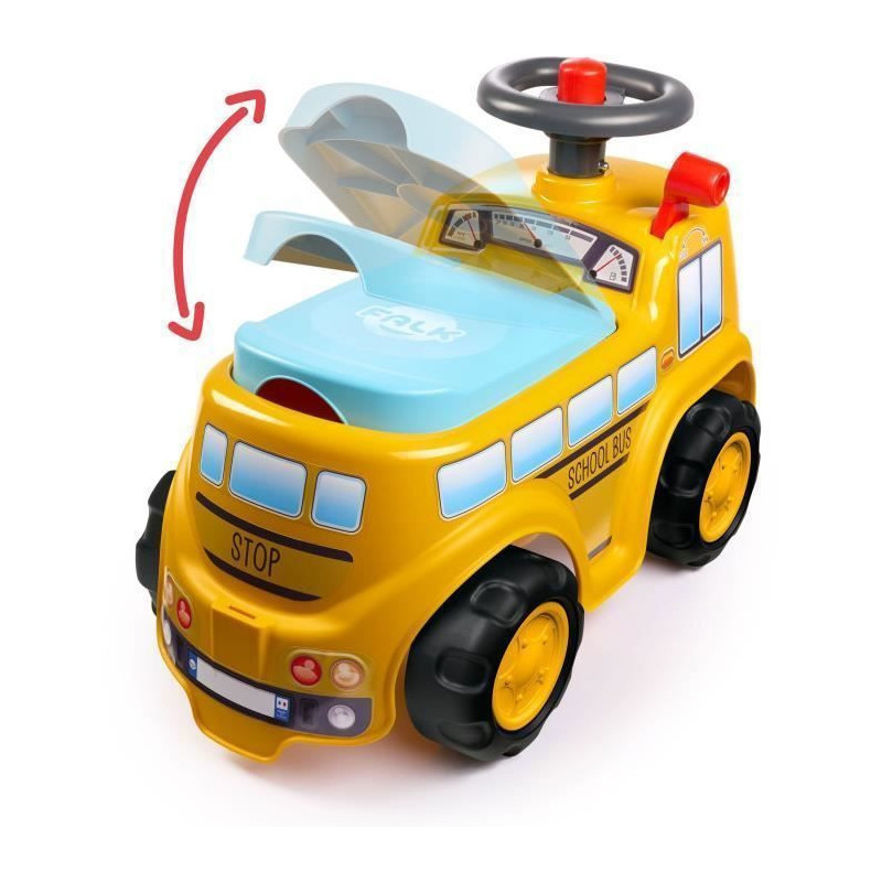 FALK - School Bus carrier - opening seat and directional steering whee