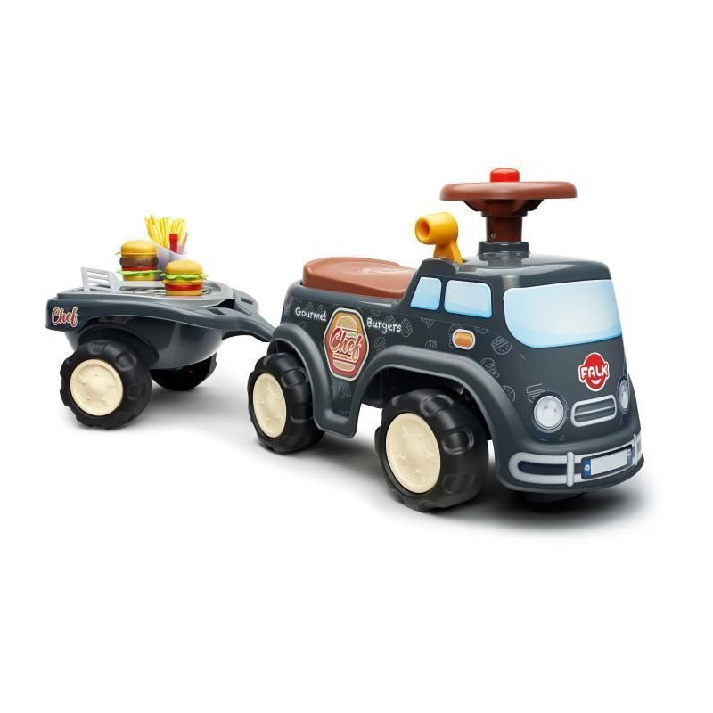 FALK - Food Truck Carrier - opening seat, steering wheel with horn, tr
