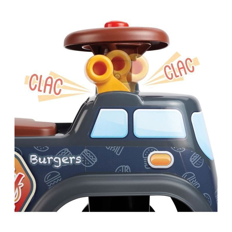 FALK - Food Truck Carrier - opening seat, steering wheel with horn, tr