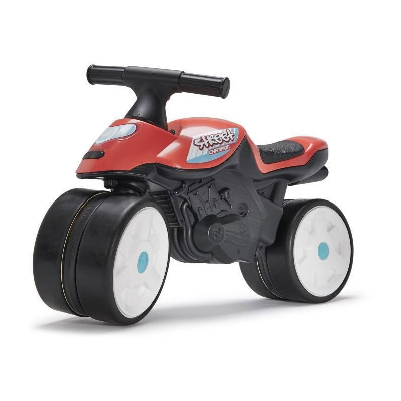 Falk motorcycle balance bike - Street Champion - silent wheels - Red