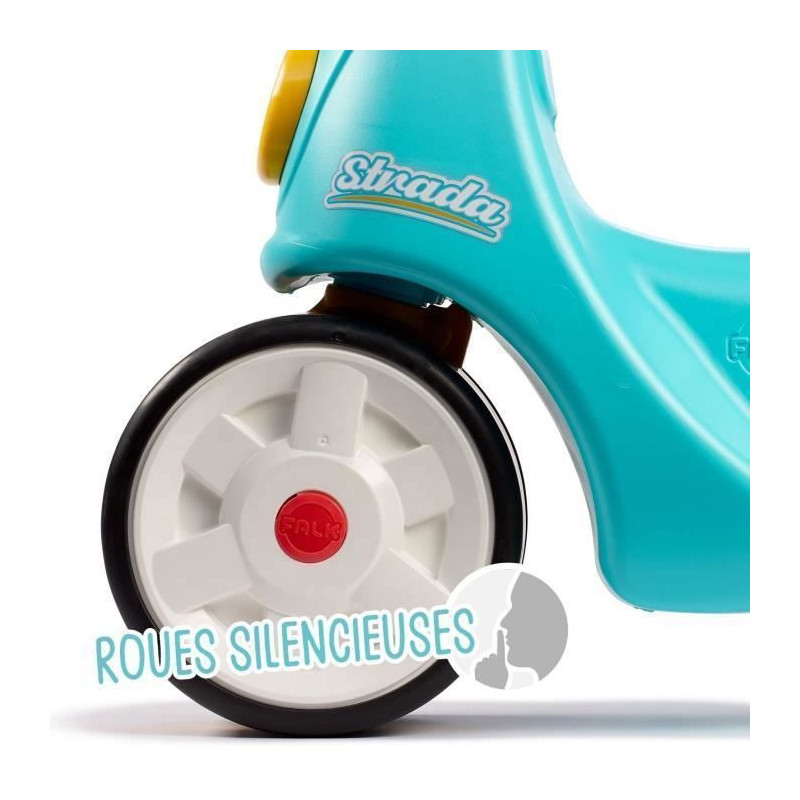 FALK - Strada toddler scooter - silent wheels, directional handlebar w