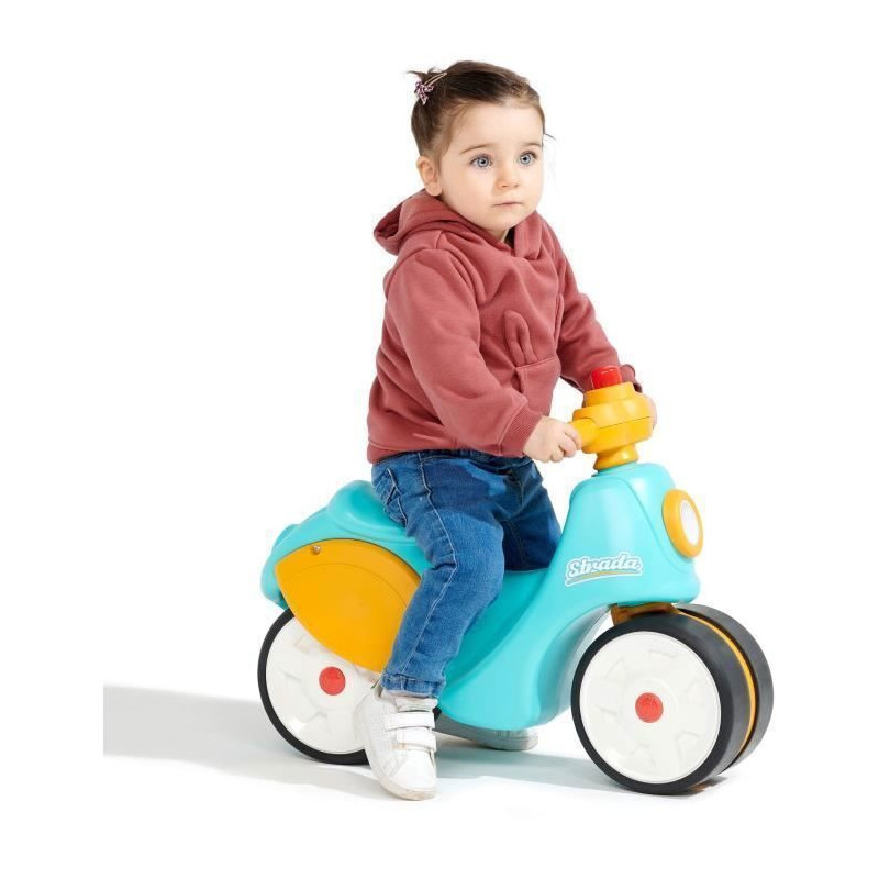 FALK - Strada toddler scooter - silent wheels, directional handlebar w