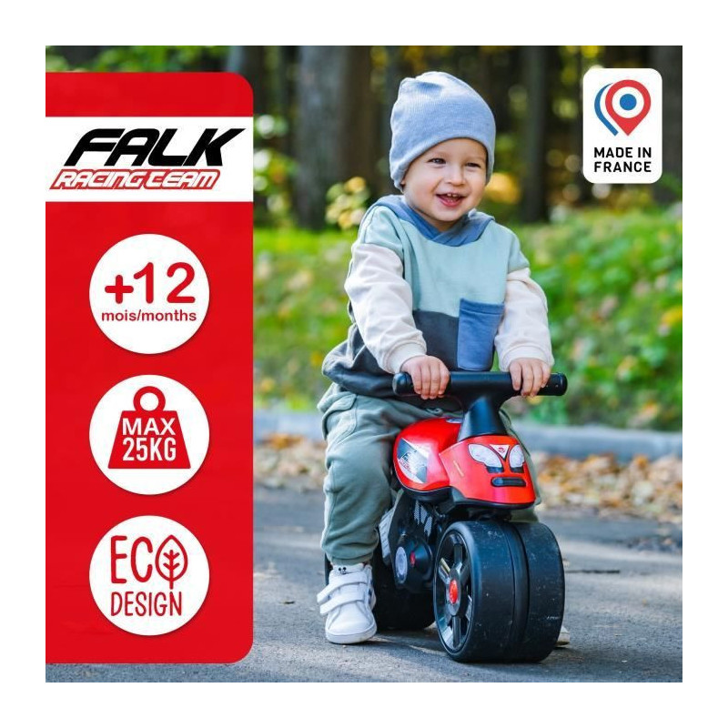 FALK Baby Moto X Racer Ride-on - Red