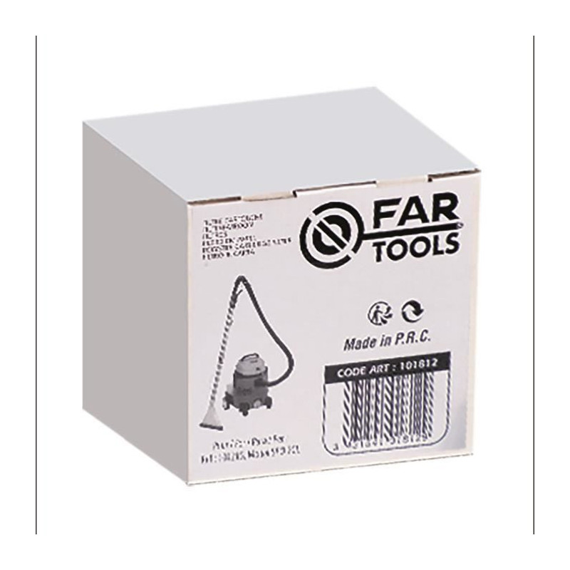 Fartools Filter Paper cartridge for vacuum cleaner 101215