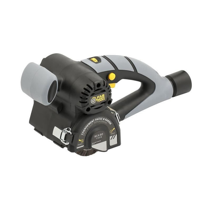 FARTOOLS PACK REX80 COMPACT RENOVATOR + BRASS WIRE BRUSH + + SYNTHETIC