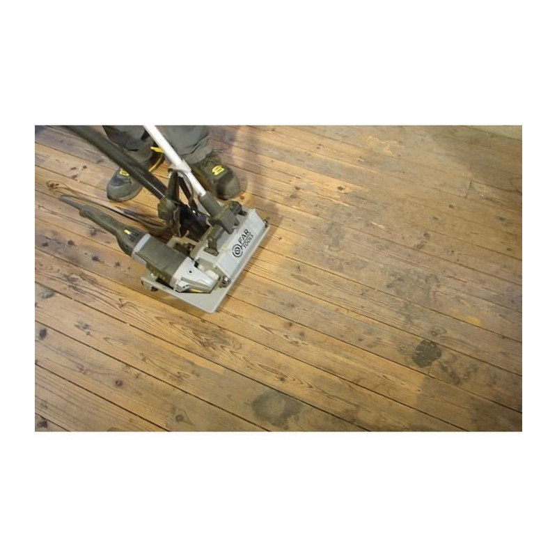 FARTOOLS PACK LARGE RENOVATOR ON FOOT FOR GROUND SURFACE + 2 BRASS WIR