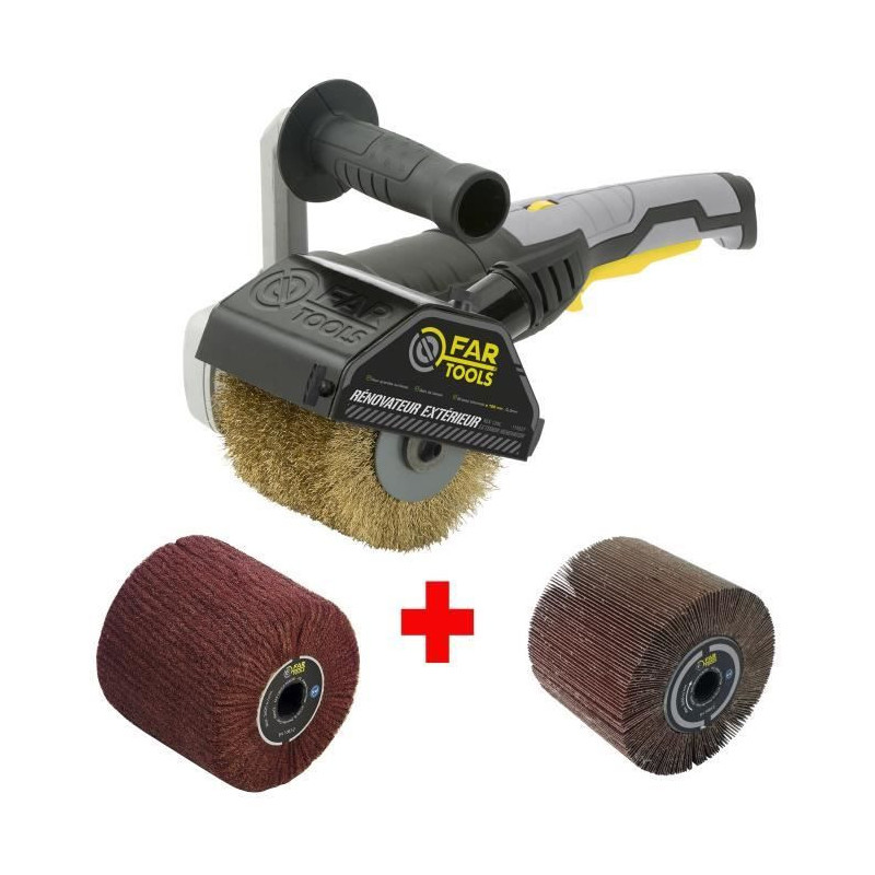 Rex120c renovative fartools + Synthetic fiber strip brush - Special wo