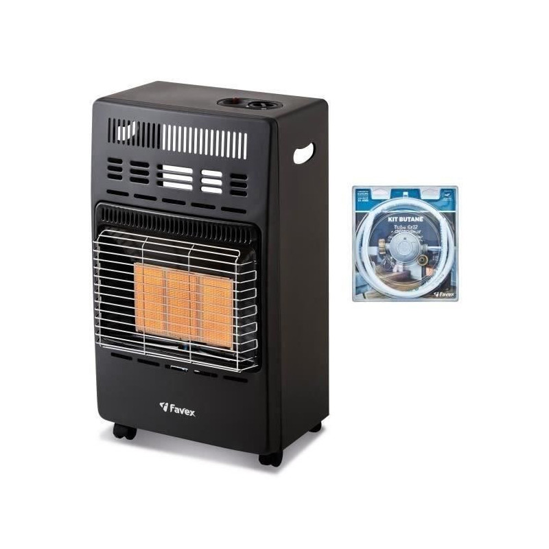 KERN infrared auxiliary heating with butane gas - Piezo ignition - Hea