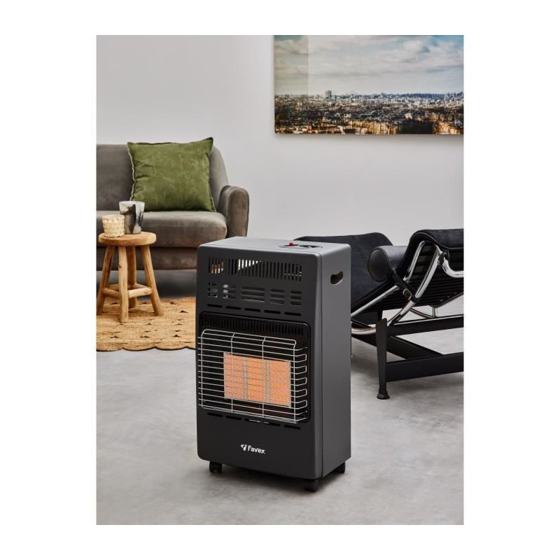 KERN infrared auxiliary heating with butane gas - Piezo ignition - Hea