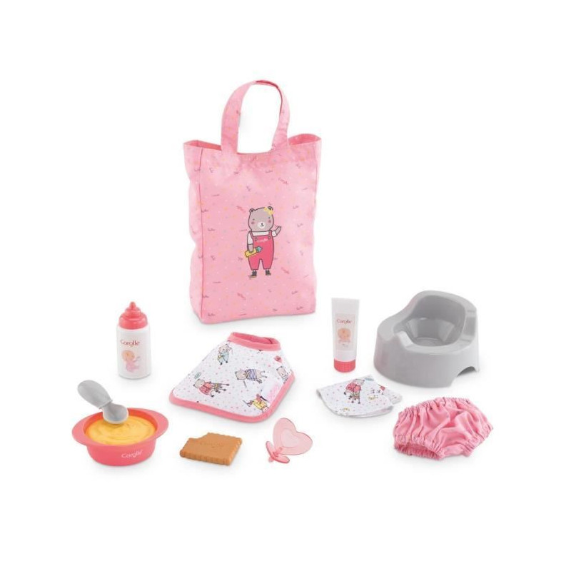 COROLLE - My first baby doll Corolle - Large accessory box for 30 cm b