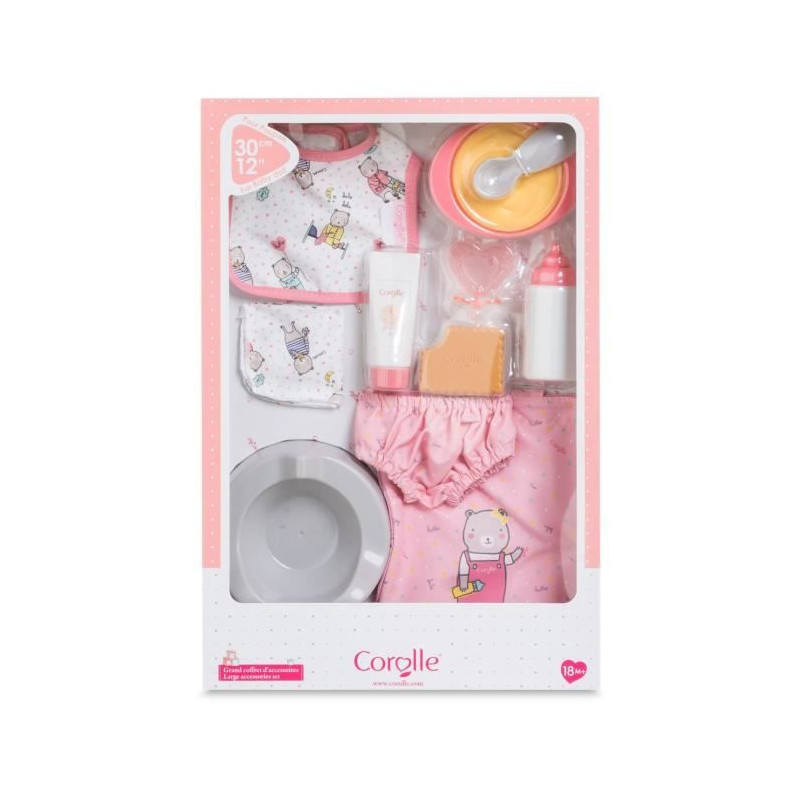 COROLLE - My first baby doll Corolle - Large accessory box for 30 cm b