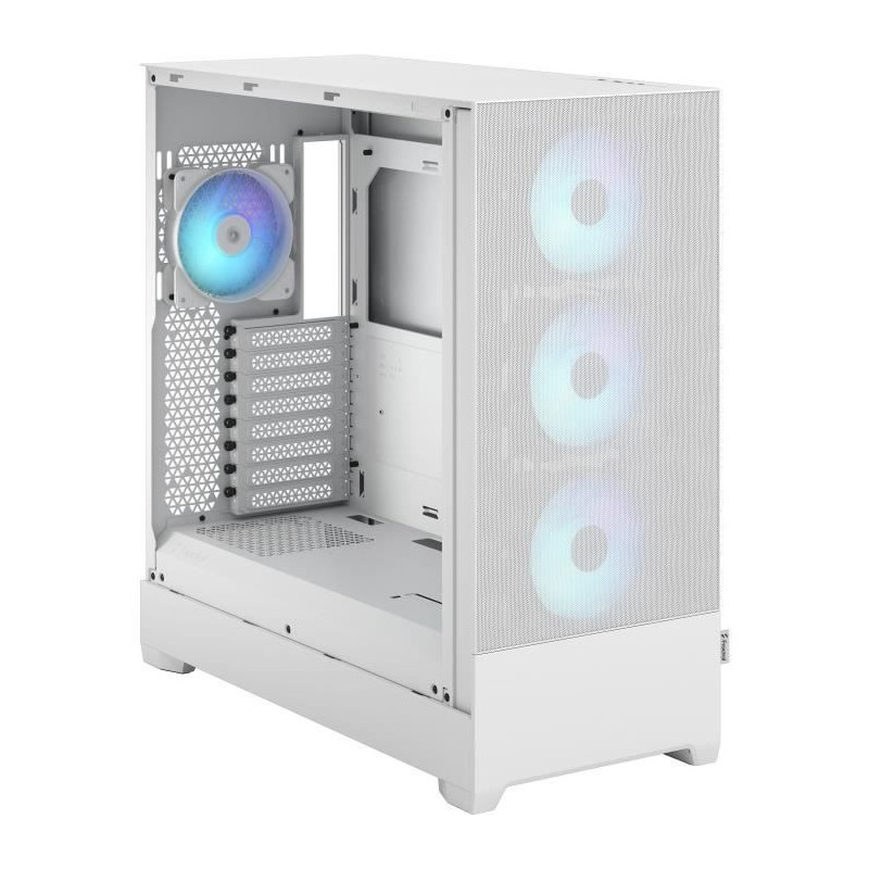 PC case - FRACTAL DESIGN - Pop XL Air RGB White TG - White (FD-C-POR1X