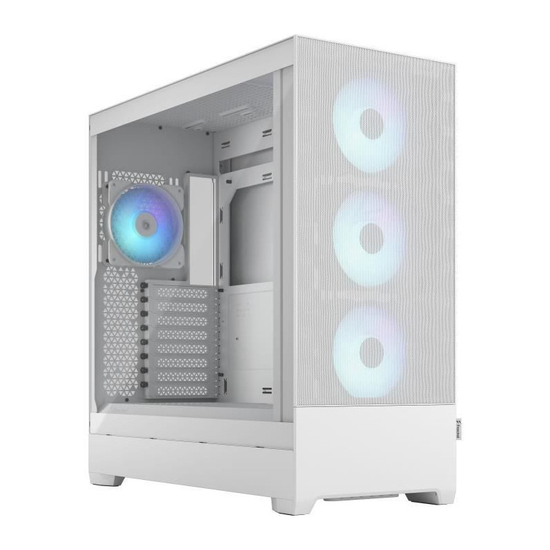 PC case - FRACTAL DESIGN - Pop XL Air RGB White TG - White (FD-C-POR1X