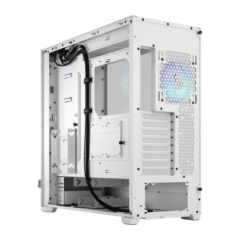 PC case - FRACTAL DESIGN - Pop XL Air RGB White TG - White (FD-C-POR1X