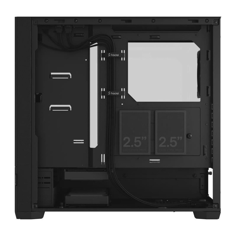 PC case - FRACTAL DESIGN - Pop Silent Black TG - Black (FD-C-POS1A-02)