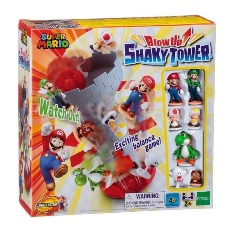 EPOCH - 7356 - Super Mario Blow Up! Shaky tower