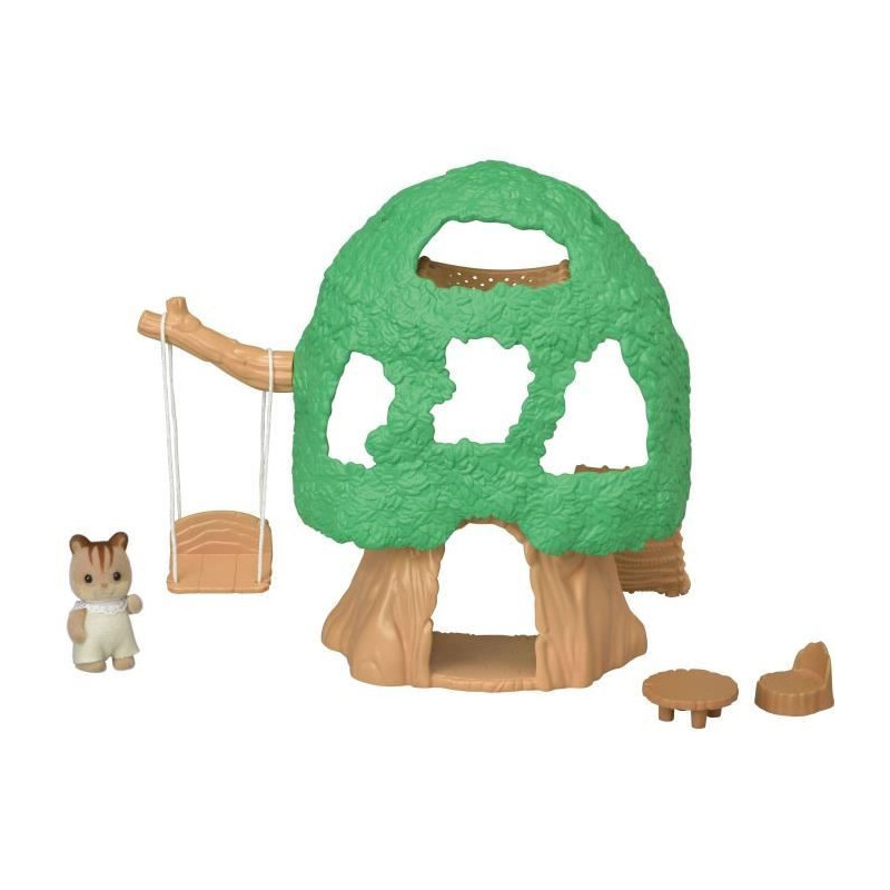 SYLVANIAN FAMILIES 5318 The Hut and Baby Ecureuil Roux