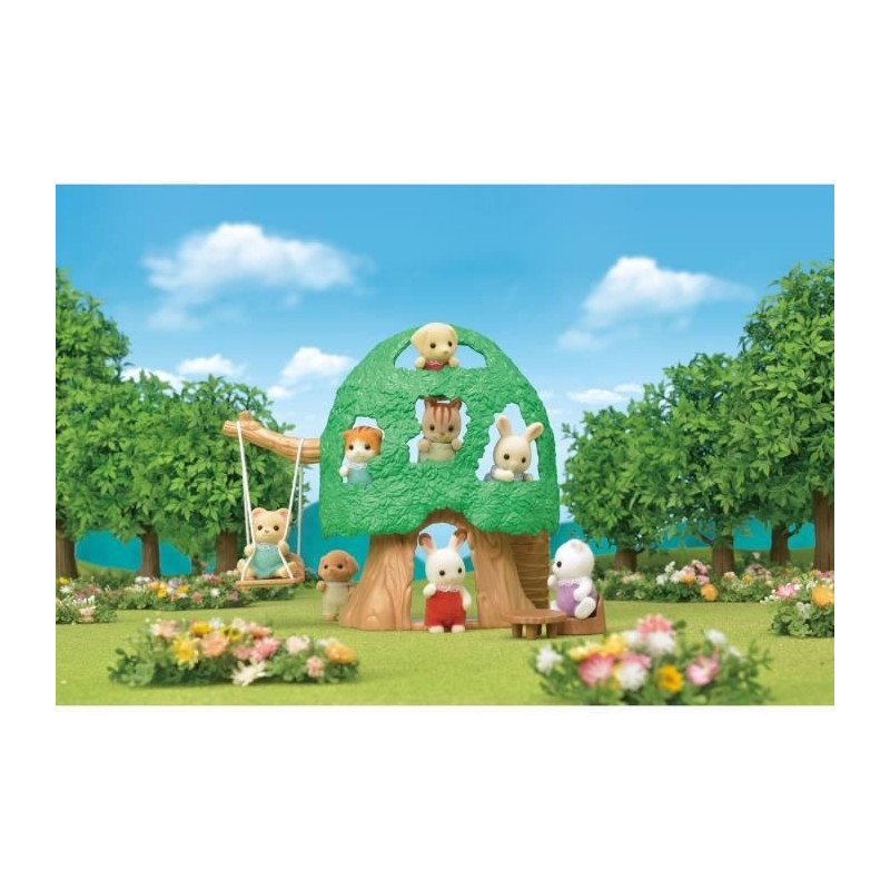 SYLVANIAN FAMILIES 5318 The Hut and Baby Ecureuil Roux