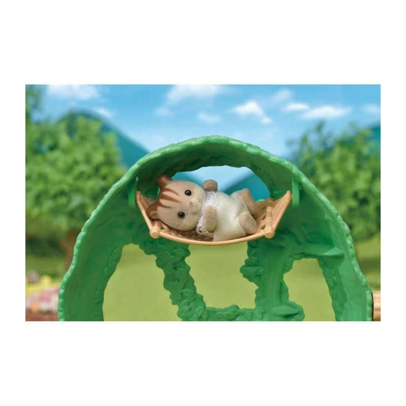 SYLVANIAN FAMILIES 5318 The Hut and Baby Ecureuil Roux
