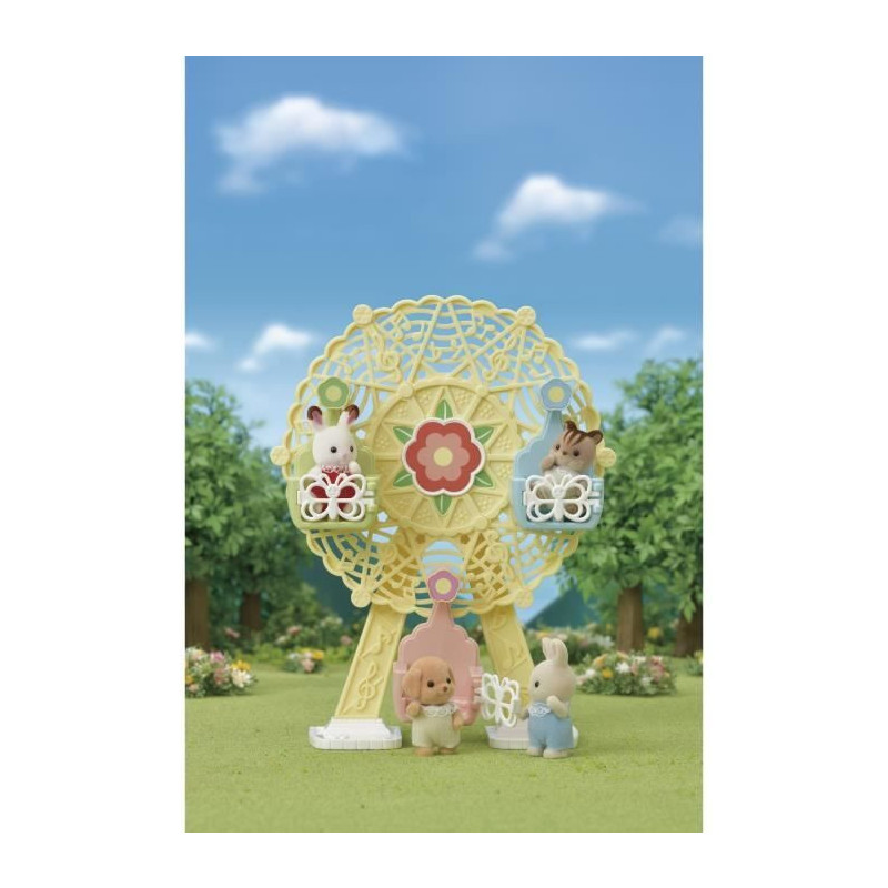 SYLVANIAN FAMILIES 5333 Ferris Wheel and Baby Poodle