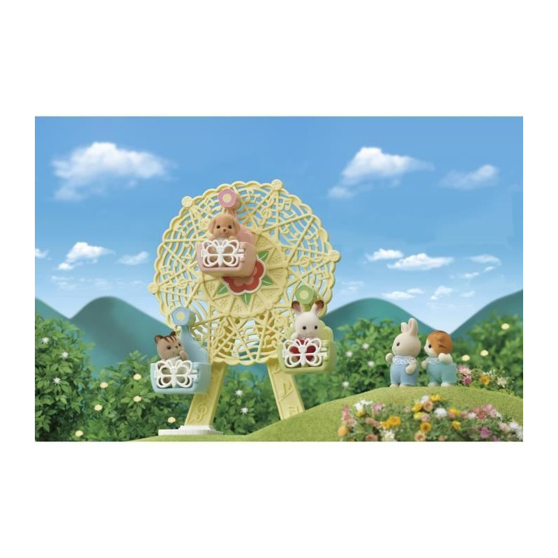 SYLVANIAN FAMILIES 5333 Ferris Wheel and Baby Poodle