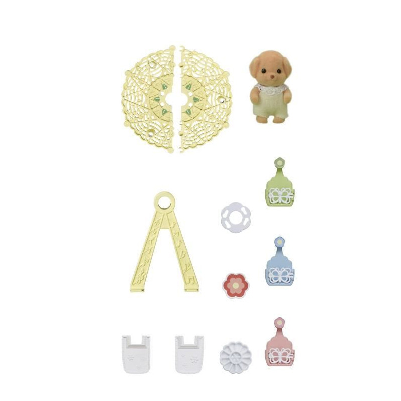 SYLVANIAN FAMILIES 5333 Ferris Wheel and Baby Poodle