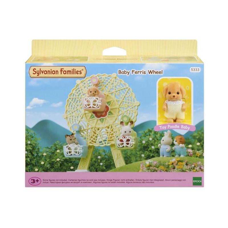SYLVANIAN FAMILIES 5333 Ferris Wheel and Baby Poodle