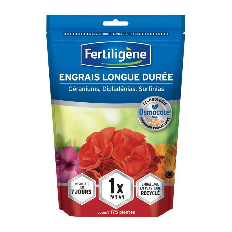 FERTILIGeNE - Long-lasting fertilizer Osmocote max Geraniums, Dipladen